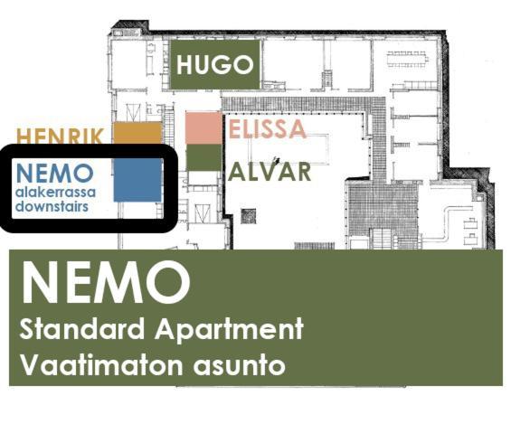Saeynaetsalo Town Hall Saynatsalo Zimmer foto